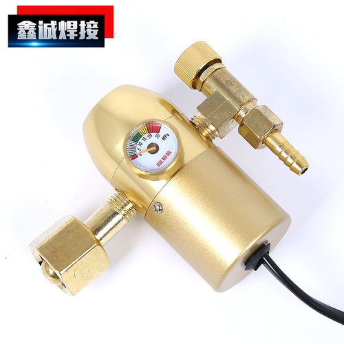 New carbon dioxide pressure reducer CO2 pressure reducing valve 36V heating secondary welding machine pressure oxygen meter