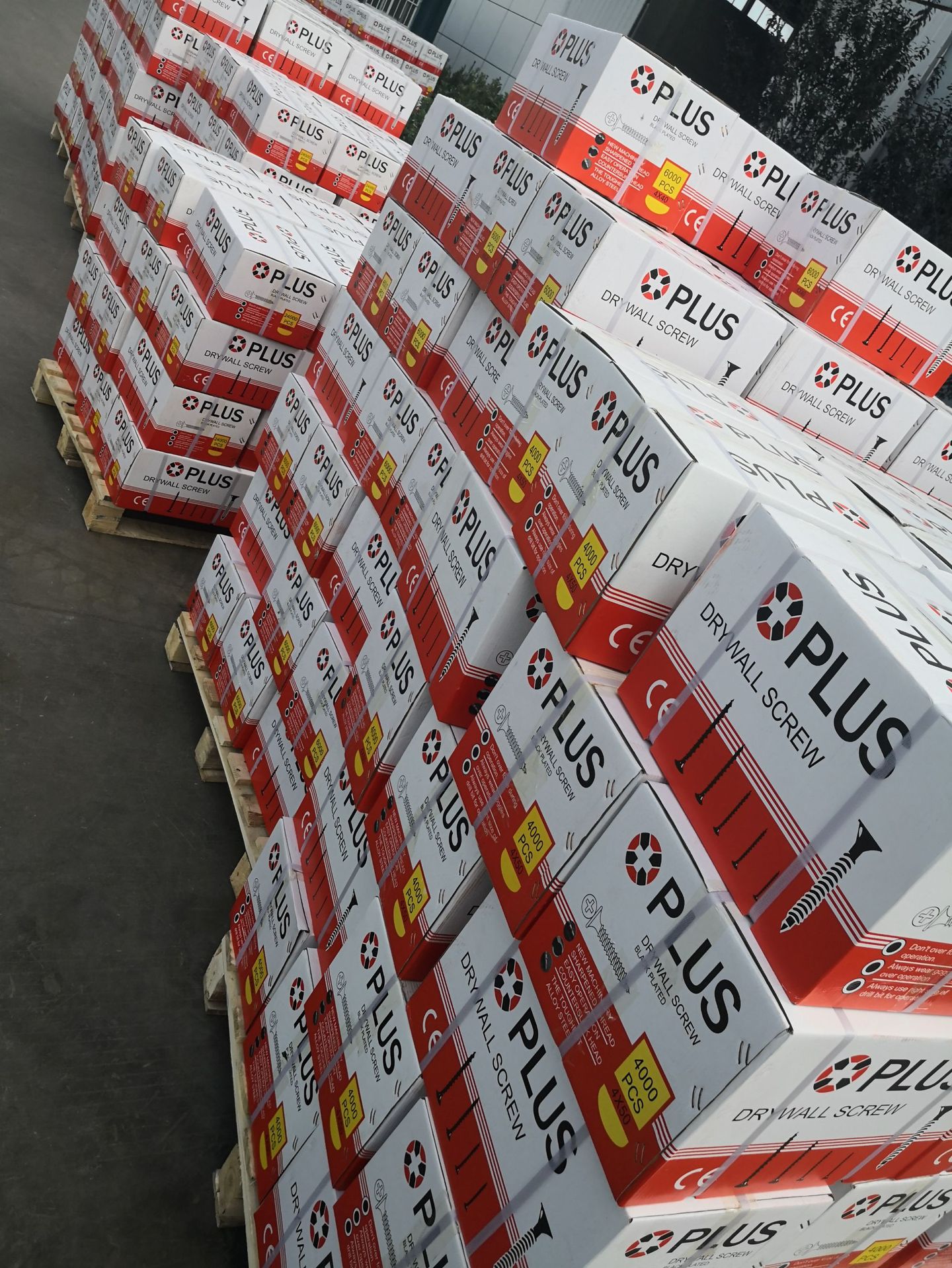 出口 PLUS包装 干壁钉粗牙快牙