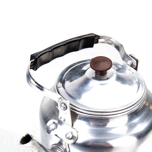 Old-fashioned aluminum kettle, tea kettle, kettle, scalding wine kettle, tea kettle, mini teapot with filter, hotel aluminum kettle