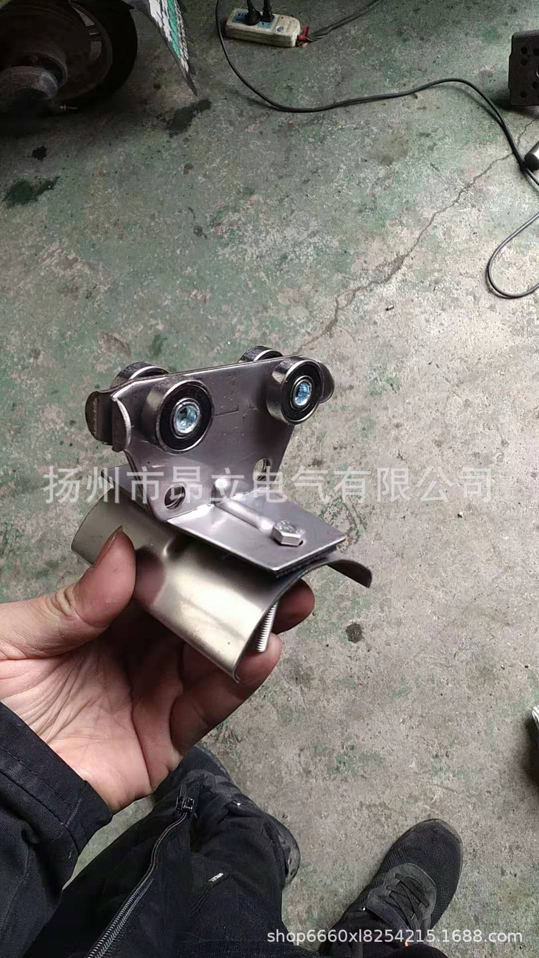 304不锈钢C40电缆滑车 DTC四轮台车 C型钢滑轨 40*40 40*35专用