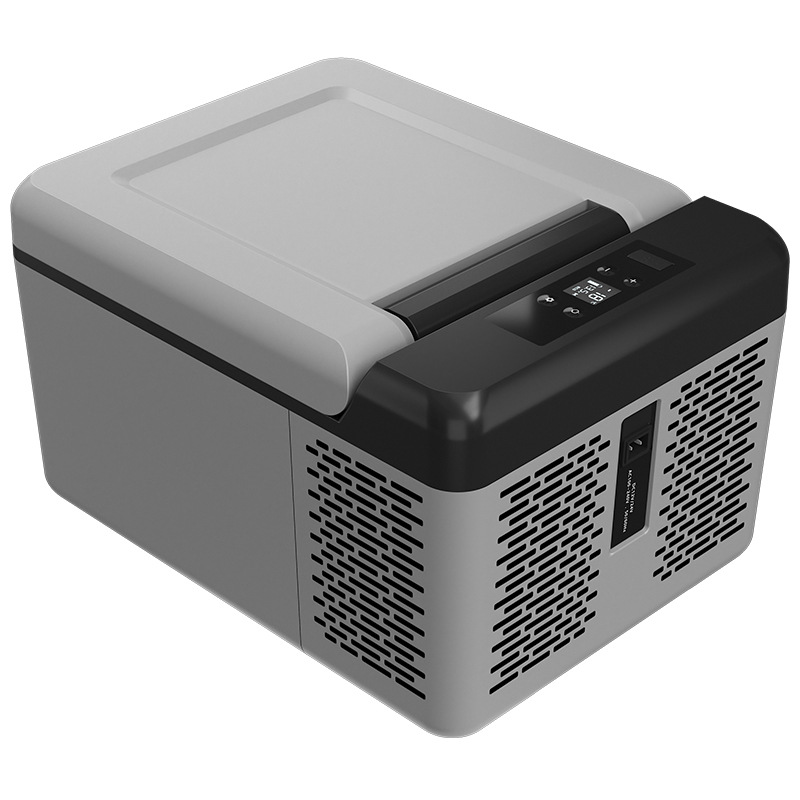 冰虎车载冰箱9升小型压缩机制冷车家两用迷你12V户外冷冻冷藏冰柜