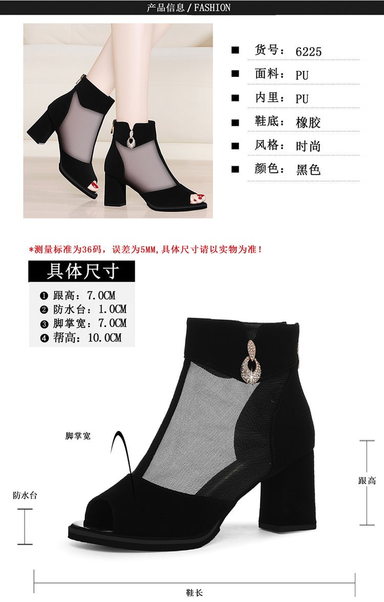 Chaussures été pour femme en Caoutchouc - Ref 3345739 Image 8