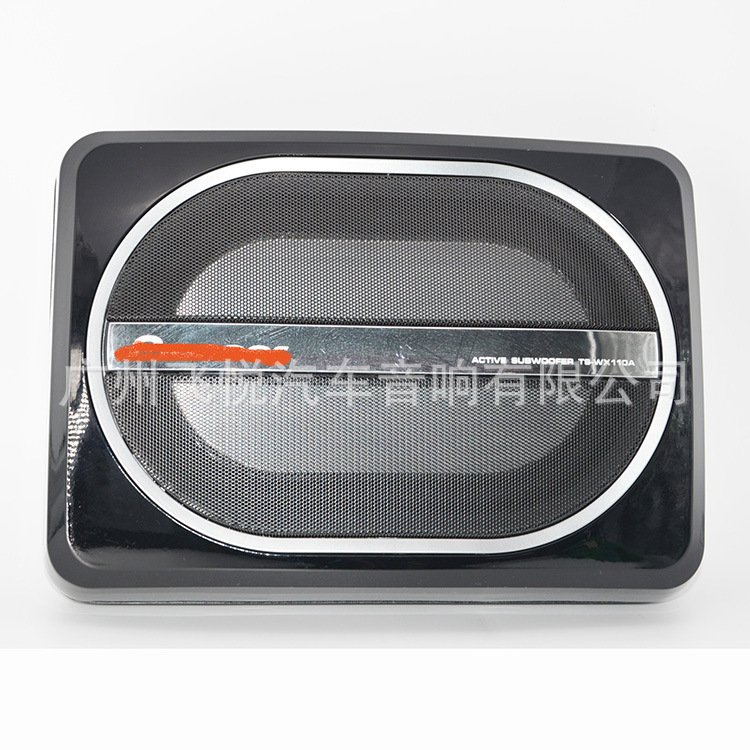 Wholesale Car Audio TS-110A ultra-thin gun subwoofer active 12v8-Inch Car Audio subwoofer speaker
