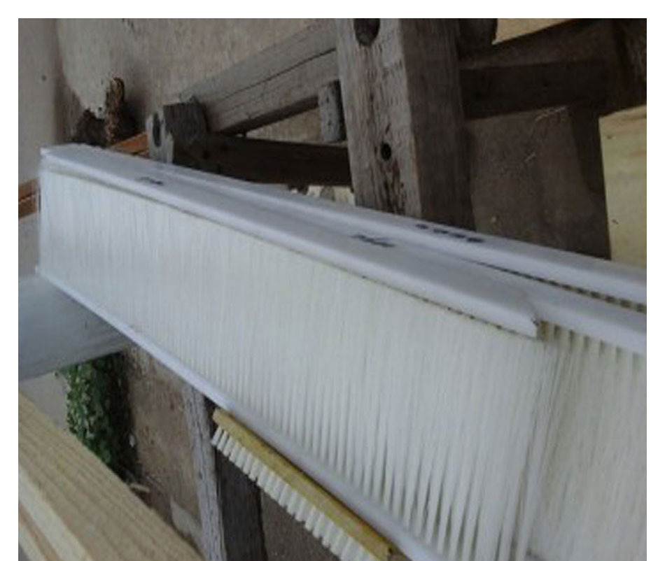 厂家直批条刷 单排双排铝合金底座毛刷 PVC防尘条刷厂家直批