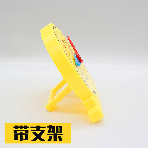 Time and minute linkage early education teaching aids educational teaching clock learning time clock model kindergarten props direct sales