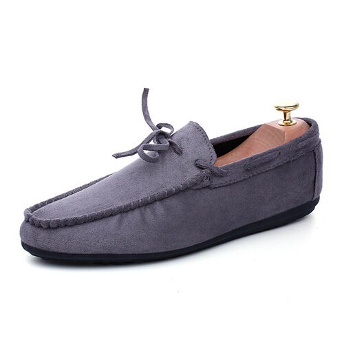 Social young man Dou Dou shoe men's spring new  Korean style sandpaper breathable lazy person slip-on casual men's shoes