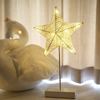 led Coloured lights Pentagon star Moon love christmas tree Modeling lights Tree lights Nightlight Amazon selling