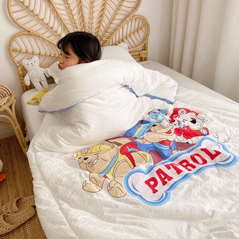 卡通儿童可爱水洗棉保暖秋冬被空调午睡被幼儿园儿童学生单人被芯