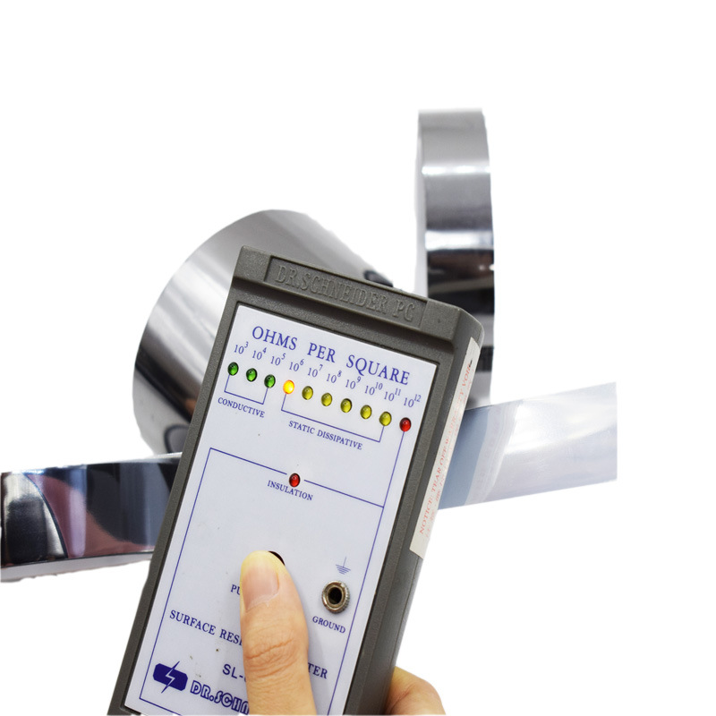 可定制的双面/单面防静电胶带 银灰色透明防静电pet胶带