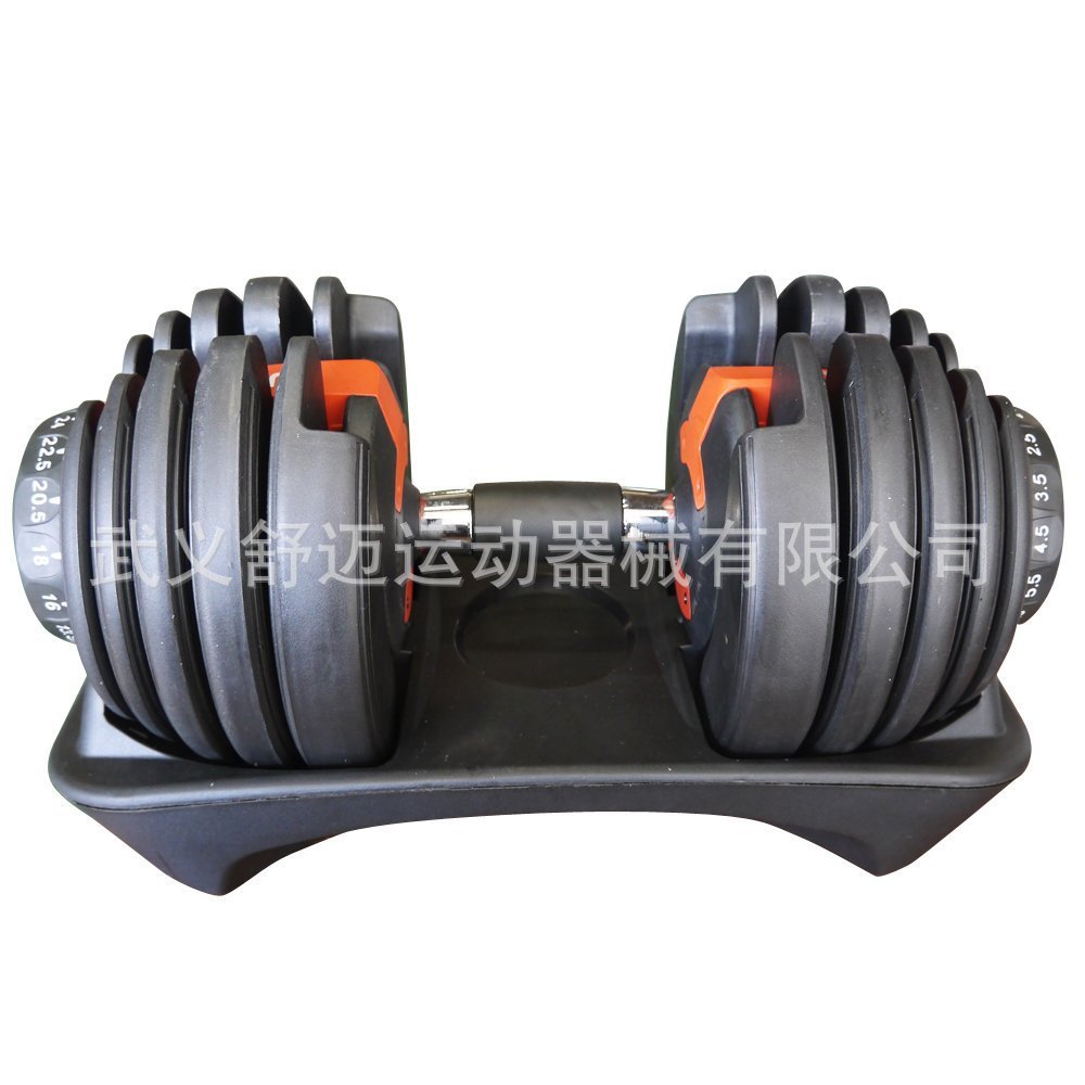 Ayarlanabilir Dambıl erkek Dambıl 15 vitesli Otomatik Dambıl Hızlı Ayar Dambıl Seti 24 KG Dambıl Eğitmeni