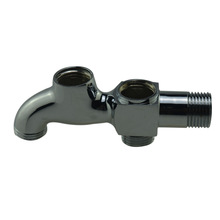 厂家直销 前后开多功能水龙头铜壳体 双开关两用洗衣机水咀铜壳体