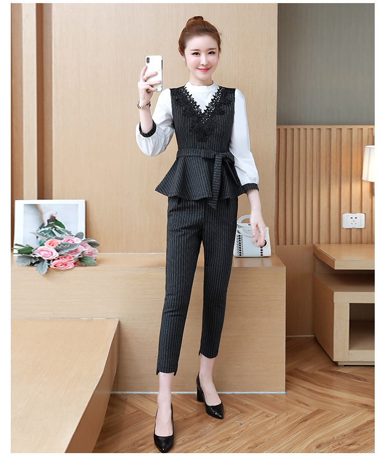 Costume femme en Mélange de coton - Ref 3335092 Image 18