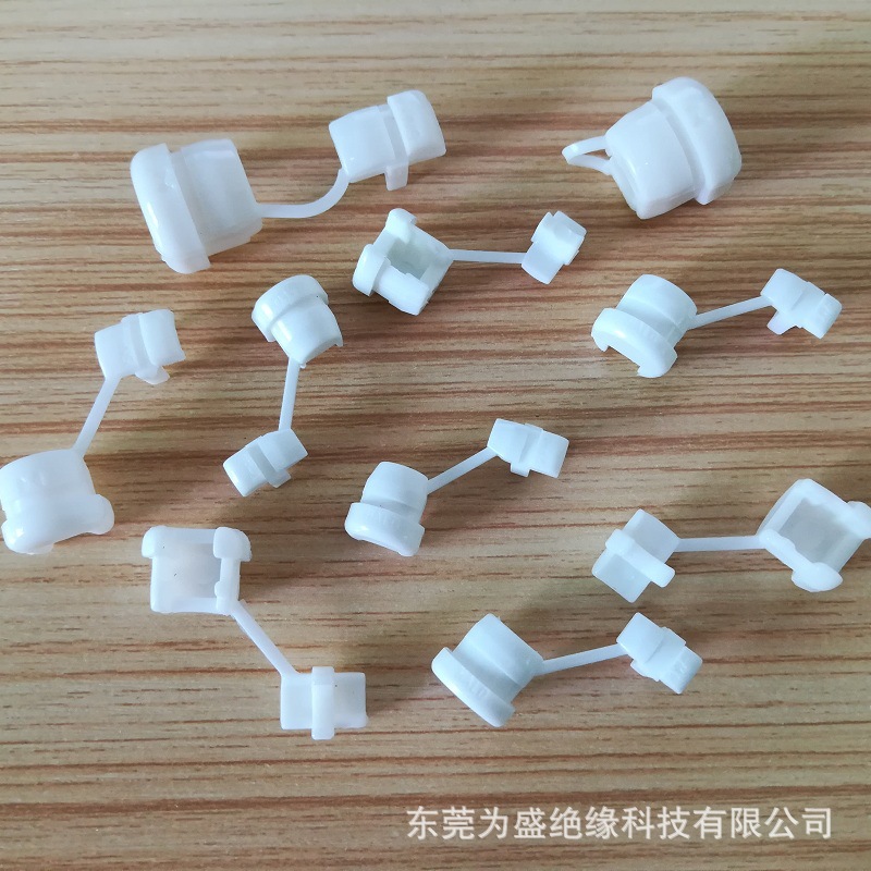 现货供应 7P-2白色电源线扣 电线固定卡扣 尼龙线扣 白色线扣