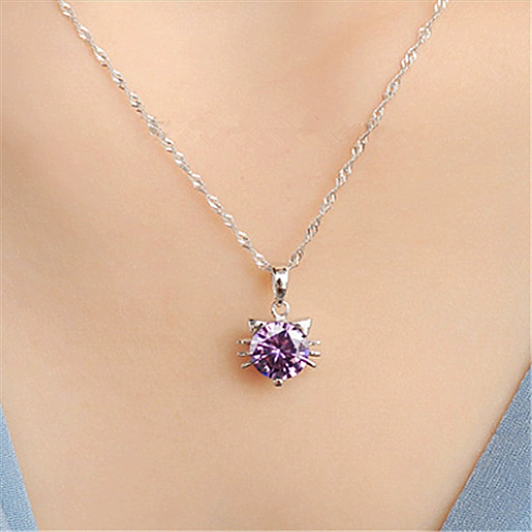 Серебряное украшение, короткое ожерелье, модная милая цепочка для ключей/сумки, опт, корейский стиль