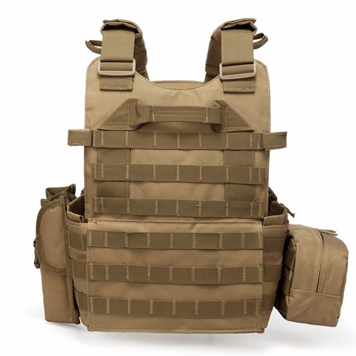 Outdoor protective combination training vest multi-functional MOLLE expansion outdoor adventure protection set 6094 vest