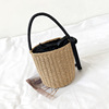 New women's bags, hand -made bags for simple solid color literary fan