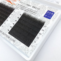 嫁接眼睫毛 0.15扁毛嬰兒直毛嫁接假睫毛 柔軟 紫瞳睫毛廠家批發