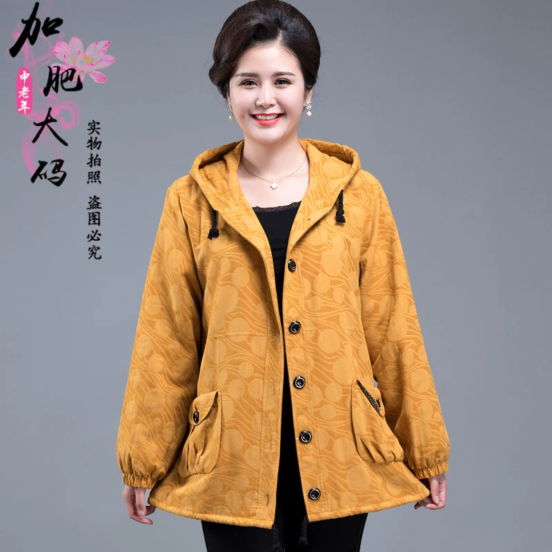 Новое цветное осеннее пальто с тиснением, топ с длинными рукавами для женщин среднего возраста, весенне-осенний плащ в западном стиле для пожилых людей, 2020