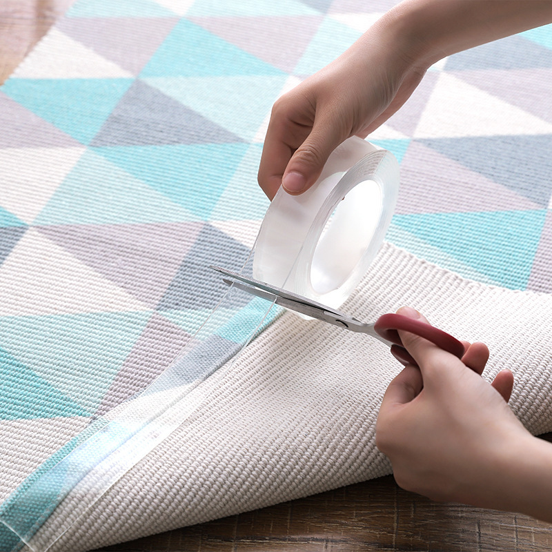 211 TikTok sin costuras nano cinta mágica parche antideslizante adhesivo fuerte adhesivo sin clavos sin punzonado adhesivo de doble cara