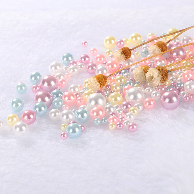 Pole mixed -color pearl DIY crystal drop glue UV resin simulation…