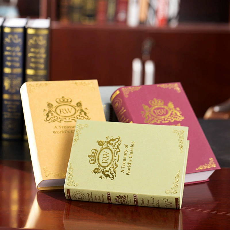 Реалистичная ретро-книга модель, украшения, европейский стиль