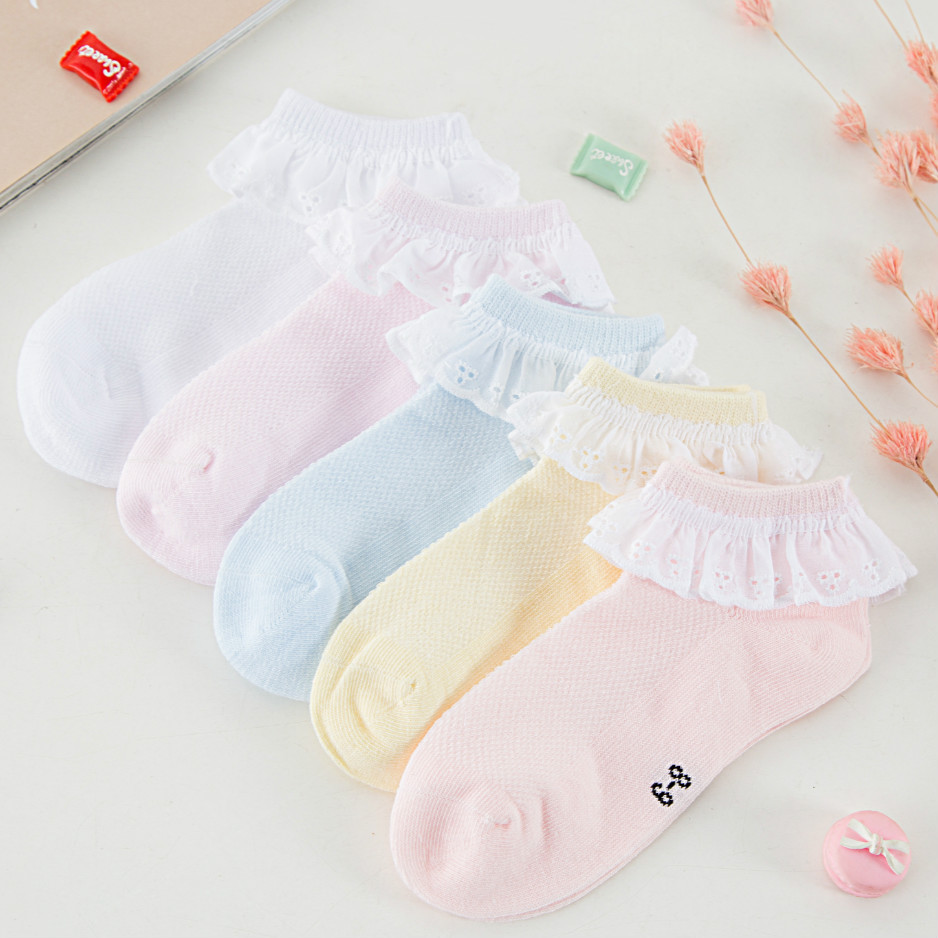 Thin children's summer socks