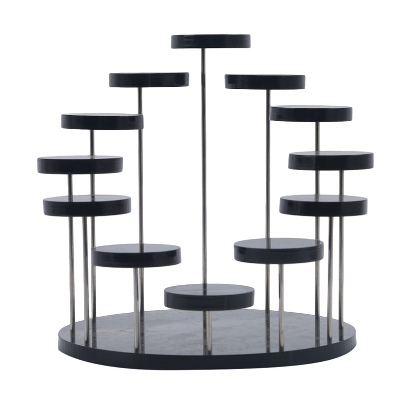 Casual Simple Style Geometric Arylic Jewelry Rack 1 Set display picture 1