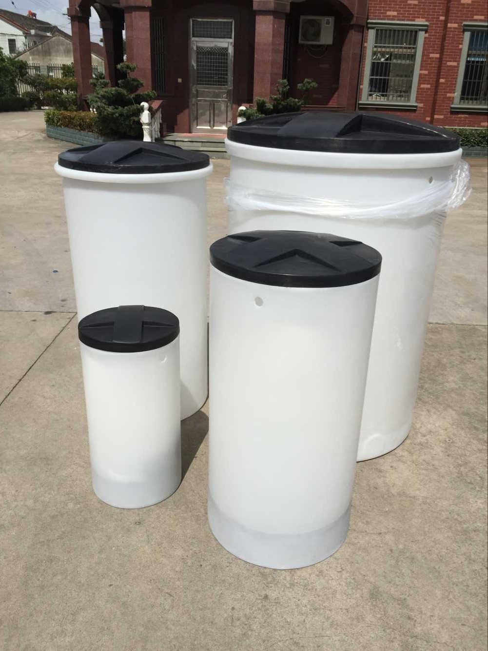 耐盐酸500L塑料盐桶 0.5立方PE溶盐箱 500升塑料盐箱厂家现货批发