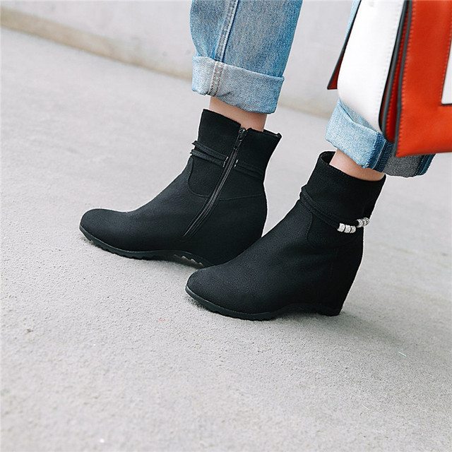 short boots women’s spring and autumn style spring and winter Korean version simpl