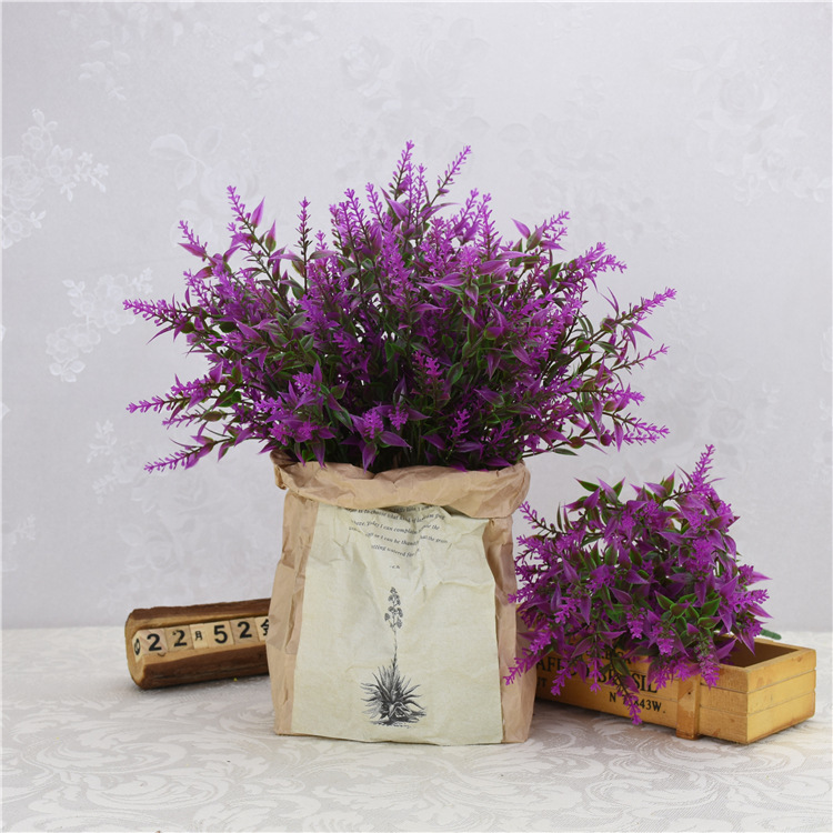 Wholesale 7 fork malt grass f simulation plant wall accessories fake green plant wall decoration Aloe Vera grass clump lucky grass Wholesale 7 fork malt grass f simulation plant wall accessories fake green plant wall decoration Aloe Vera grass clump lucky grass