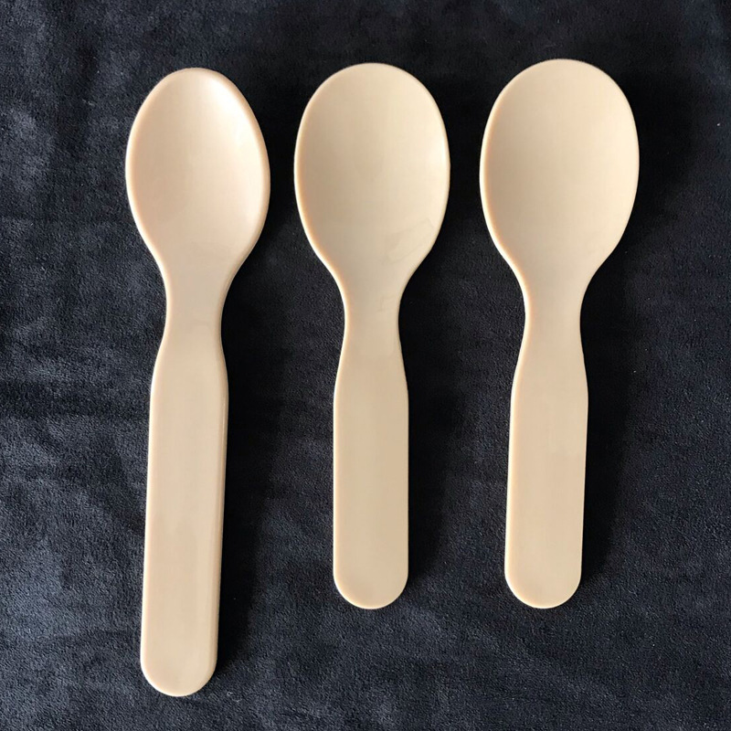 12.5cm泥灸搅拌勺塑料匙子调羹蜂蜜糖糕瓢羹勺热灸勺pp食品勺现货-阿里巴巴