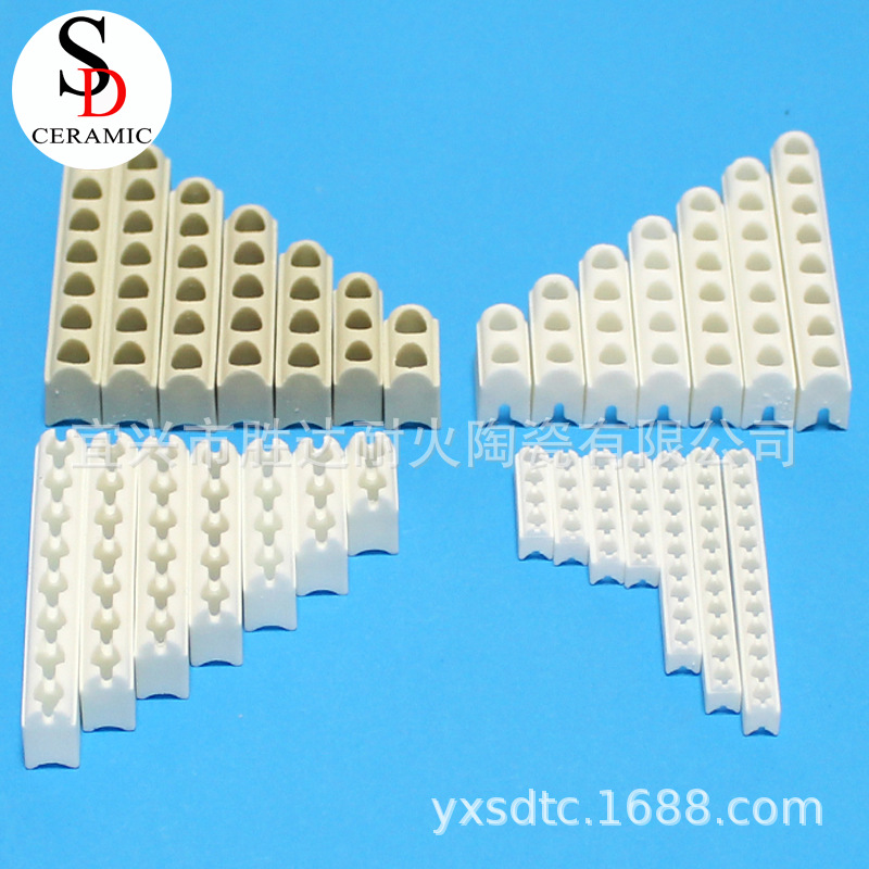 【24年厂家】专业生产优良多孔瓷条 开口瓷 加热陶瓷 支持定制
