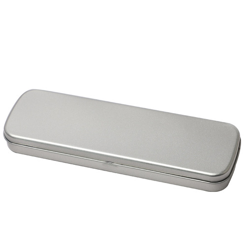Stationery box iron single-layer Internet celebrity pencil box simple primary school student pencil box first and second grade iron box
