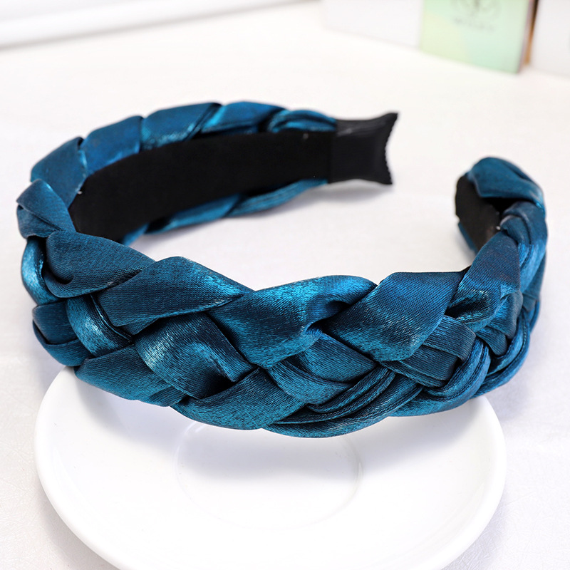 High-grade Cloth Twist Hair Hoop Wide Version Braids Hair Accessories Direct Sales display picture 11