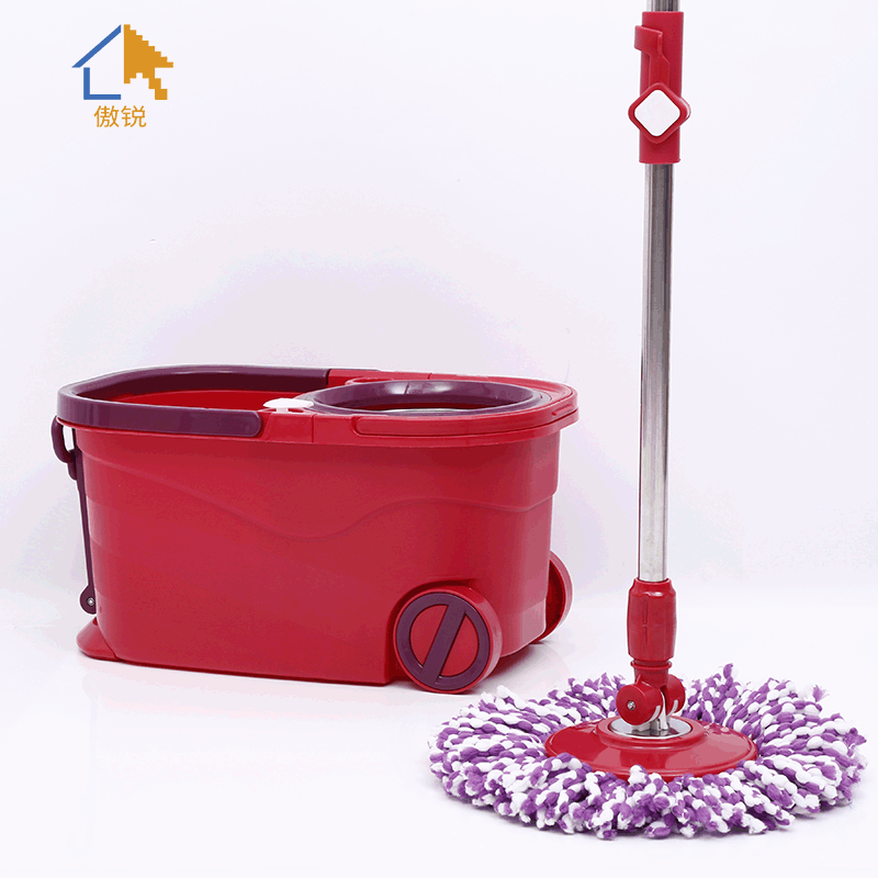 Hot-selling Hand-pressed Haoshen Mop Cleaning Tool Rotary Mop Lazy Hand-free Quick Drying Mop Batch