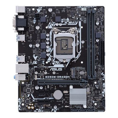 Asus/华硕B250M-DRAGON台式机游戏主板支持六代七代cpu家用1151针|ms
