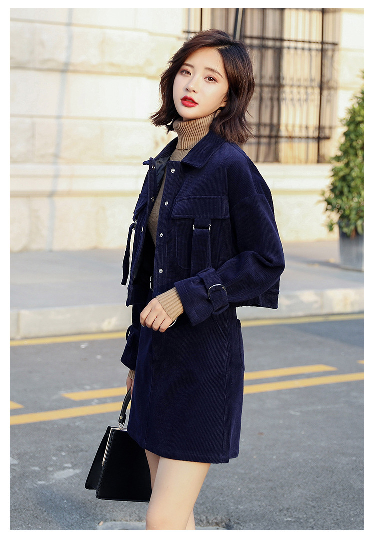 Costume femme en Velours côtelé - Ref 3334546 Image 12