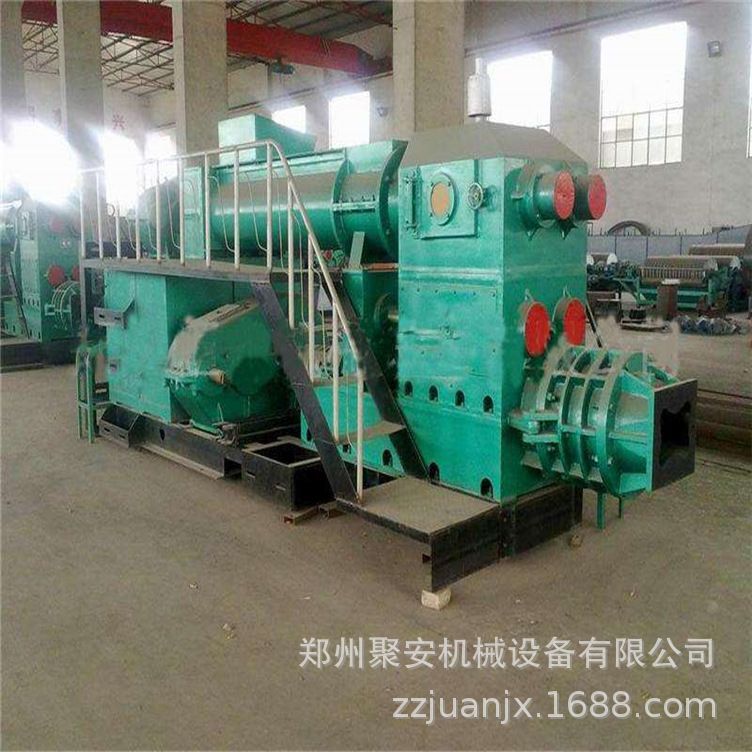 Burn -free clay brick machine double -class vacuum extruded red…