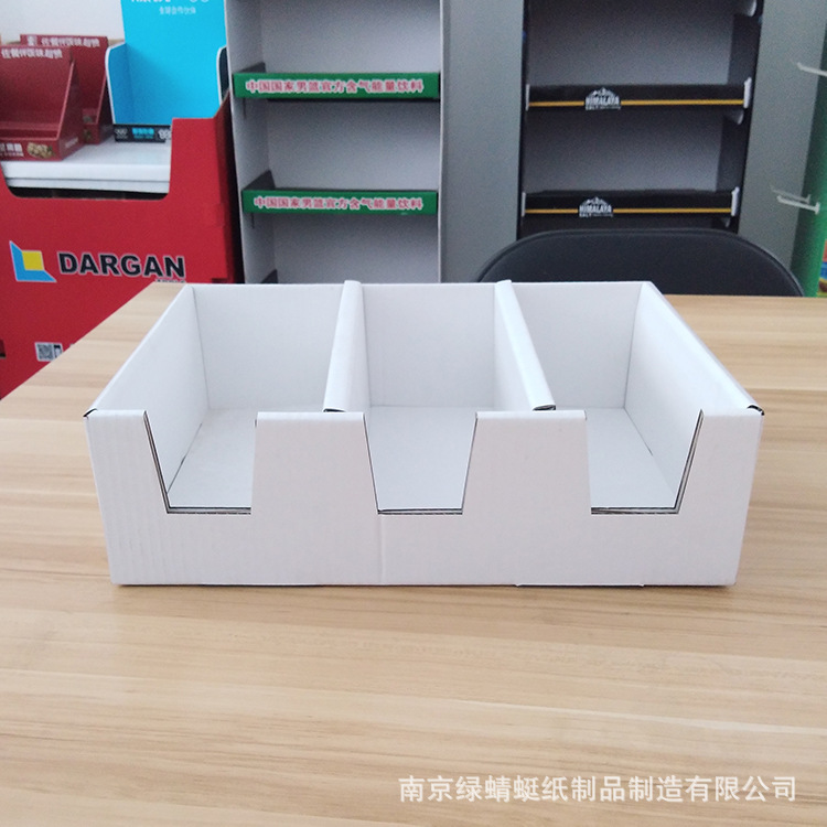 厂家批发玩具纸展示盒 短袜子产品陈列桌面PDQ展盒外贸出口可折叠
