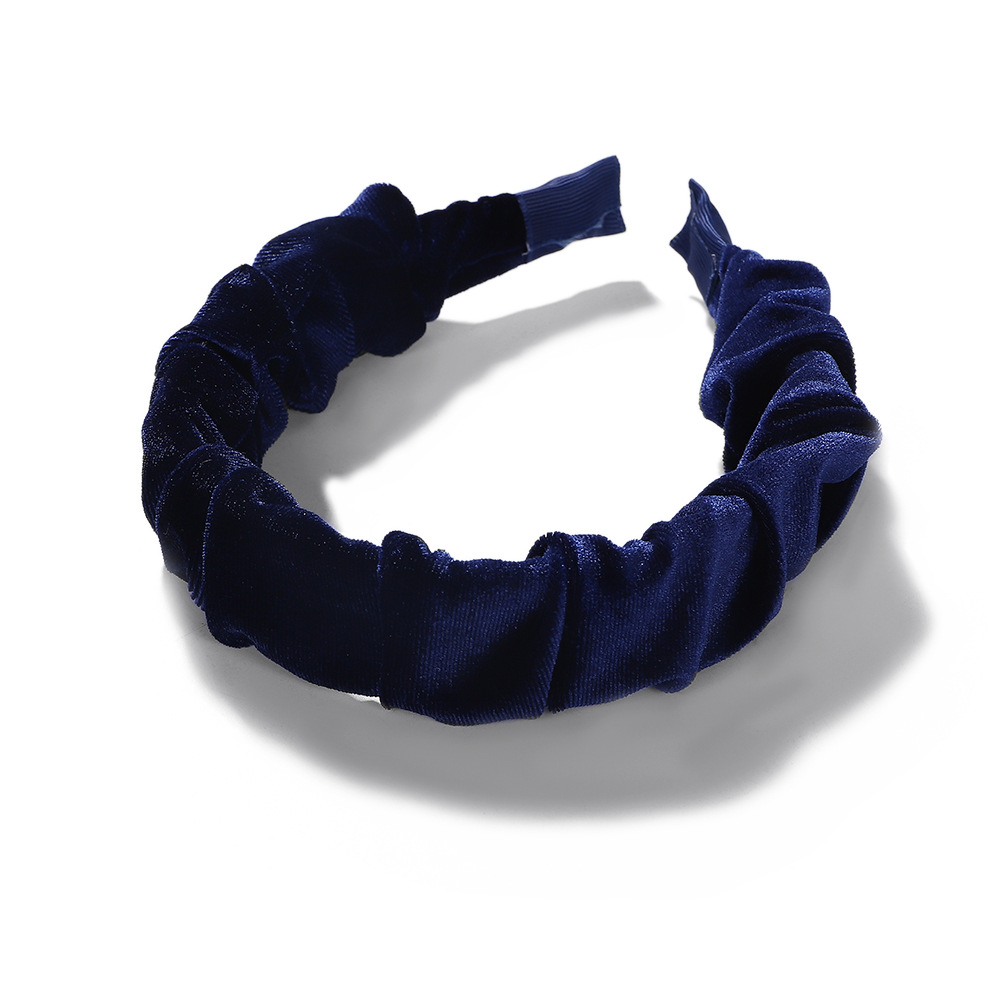 Velvet Headband New Temperament Hair Accessories Fashion Artifact Jewelry display picture 5