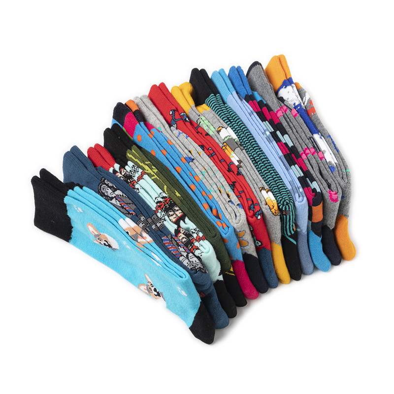 65g Weight Socks Classification Socks Lingerie Type Cotton (more than 50%) Fabric Type A Pair Quantity Casual, Daily Occasion Animal, Color Block Pattern All Seasons Season Unisex Gender Cute Style A Pair Cute Unisex Animal Color Block Cotton (more Than 50%) Crew Socks 8