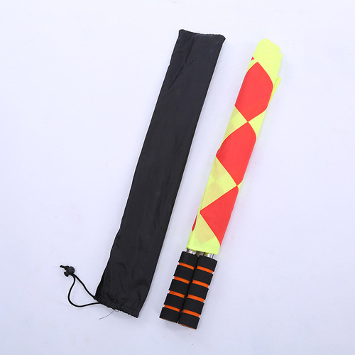 Start flag, athletics referee, boundary flag, boundary flag referee, hand flag, football training equipment, command, railway signal flag