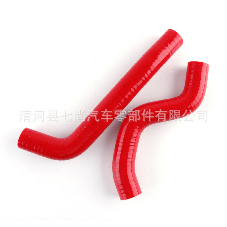 摩托车硅胶散热器改装套管雅马哈TZR250 3MA 1988-1990年款