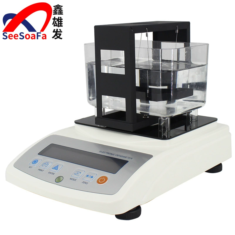 Тестер плотности губки метод замены объема жидкости быстро обнаруживает пенополимер пористый керамический сердечник