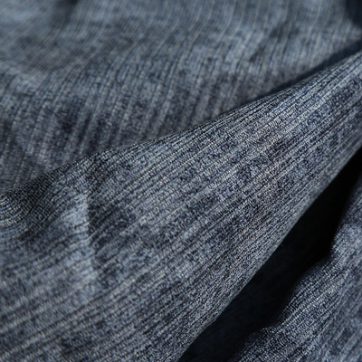 深蓝灯芯绒单色沙发软装工程布料撞色外贸面料可做绣花产品可零裁