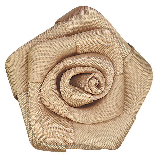 Cinta hecha a mano Rose cabeza material de poliéster Cinta pequeña flor ropa textil Decoración Accesorios cinta Rose