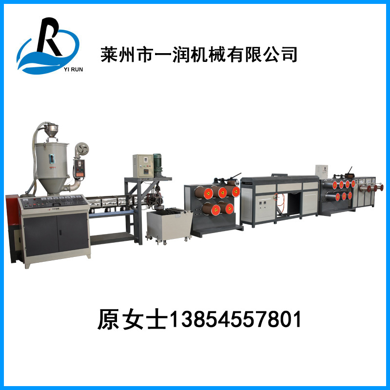 塑料圆丝拉丝机，渔网线拉丝机，蔬菜果袋圆丝拉丝机