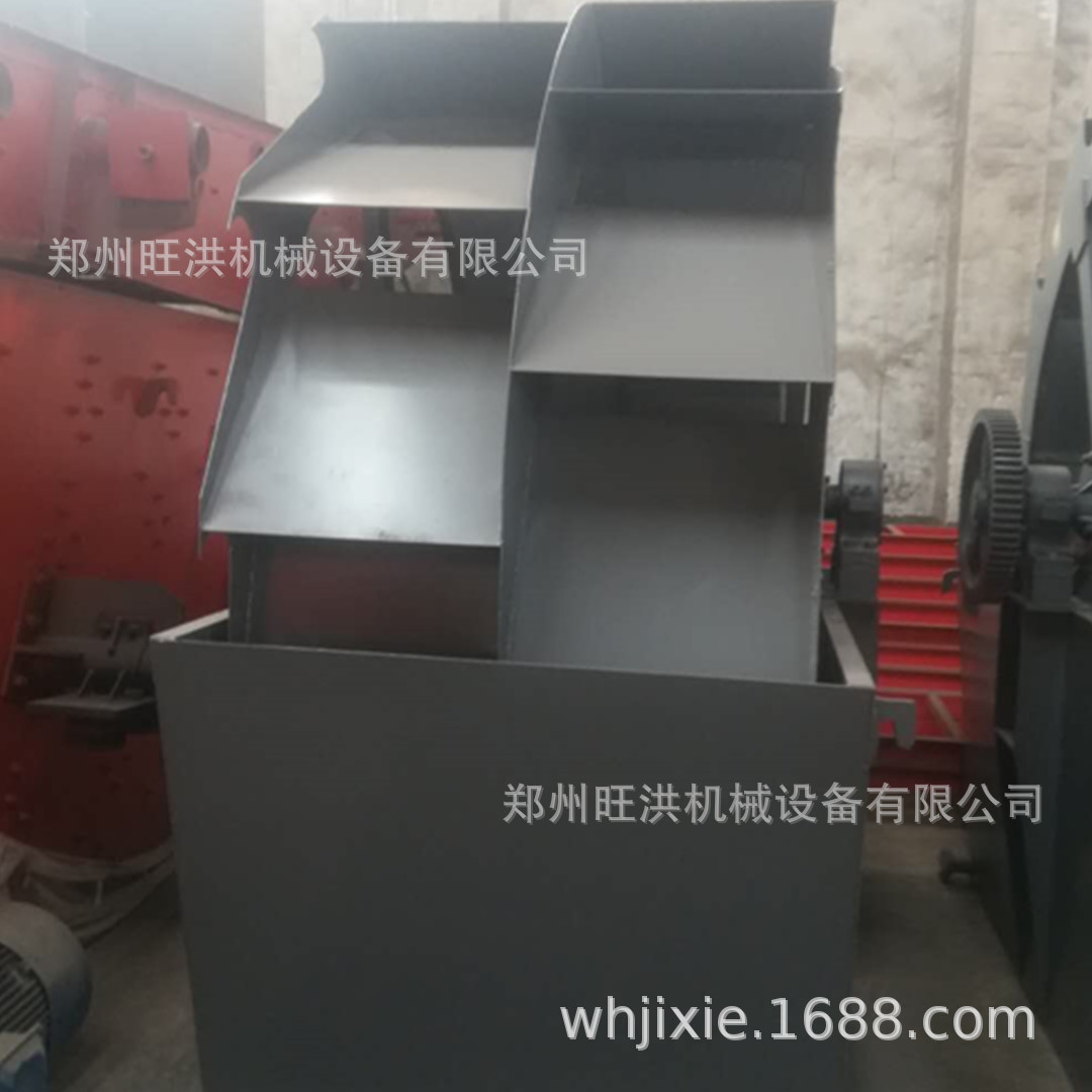 筛沙洗沙一体机大型轮式洗沙机 砂石分离用螺旋洗砂机3016洗沙机