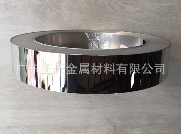 装饰用201、304黑钛色镜面不锈钢带