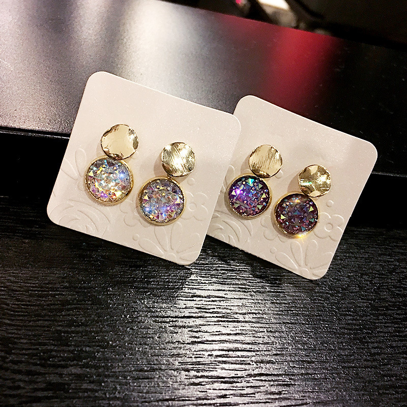 日韩版新款个性时尚S925银针简约甜美百搭网红气质耳环耳钉女饰品|ms